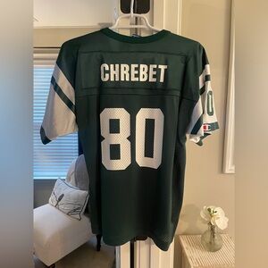 New York Jets #80 Wayne Chrebet Youth NFL Jersey - Youth Large (14-16)